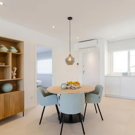 아파트 Mar A Vista - With Pool, Gym And Sea Views 나자레