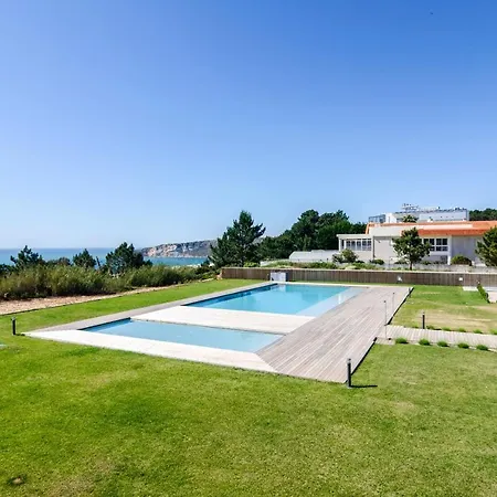 Apartment Mar A Vista - With Pool, Gym And Sea Views Nazaré