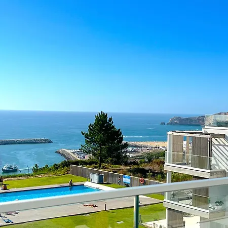 Mar A Vista - With Pool, Gym And Sea Views * Nazare