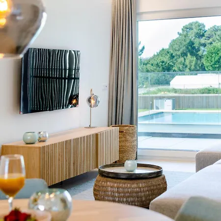Apartment Mar A Vista - With Pool, Gym And Sea Views Nazare