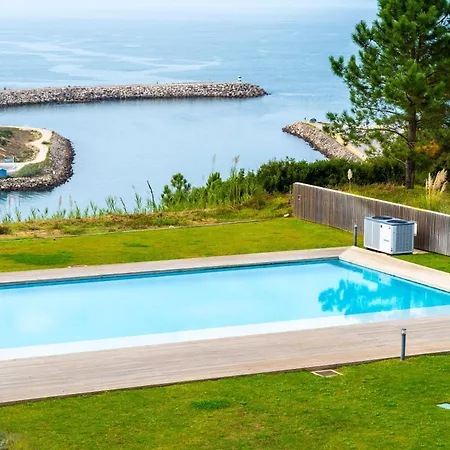 Mar A Vista - With Pool, Gym And Sea Views * Nazare