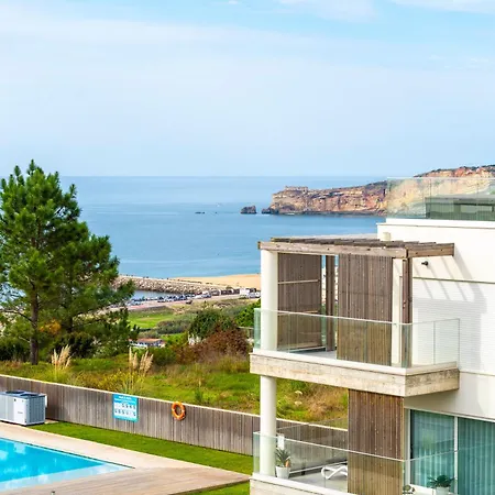 Mar A Vista - With Pool, Gym And Sea Views Apartment Nazare